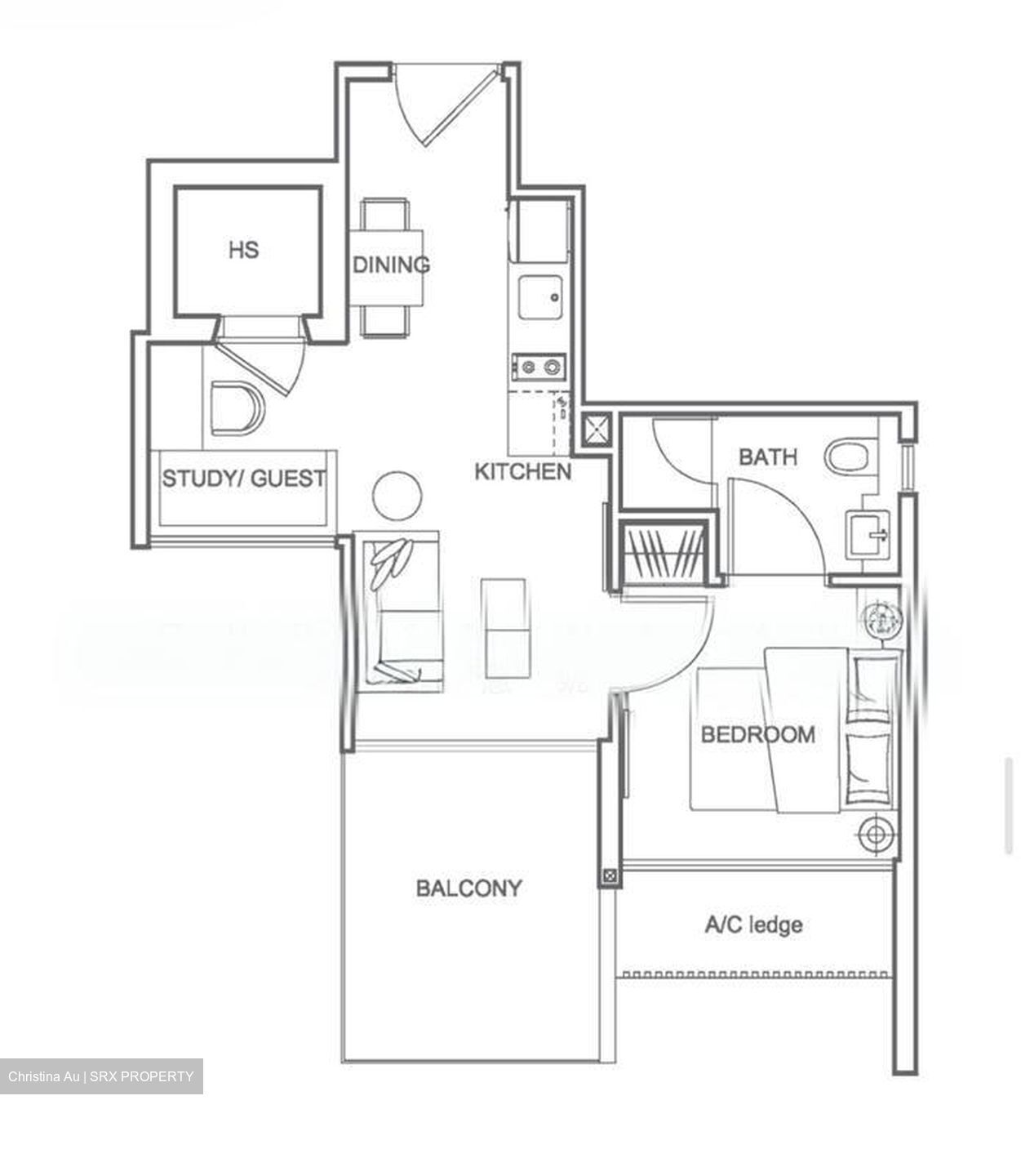 Centra Loft (D14), Apartment #531180691